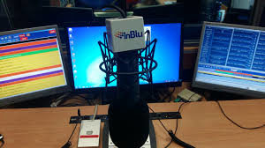 immagine radio in blu