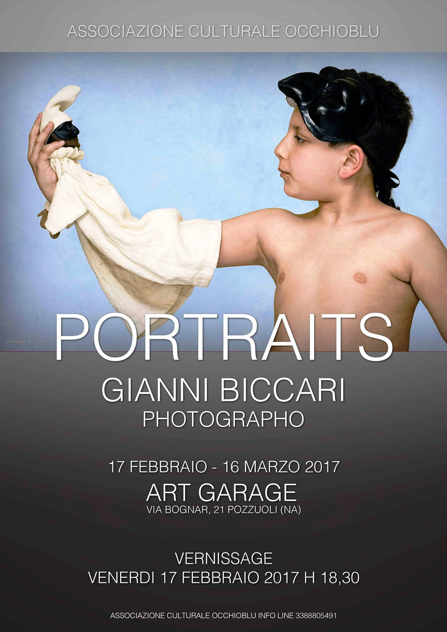 PORTRAITS: i ritratti di Gianni Biccari in mostra a Pozzuoli