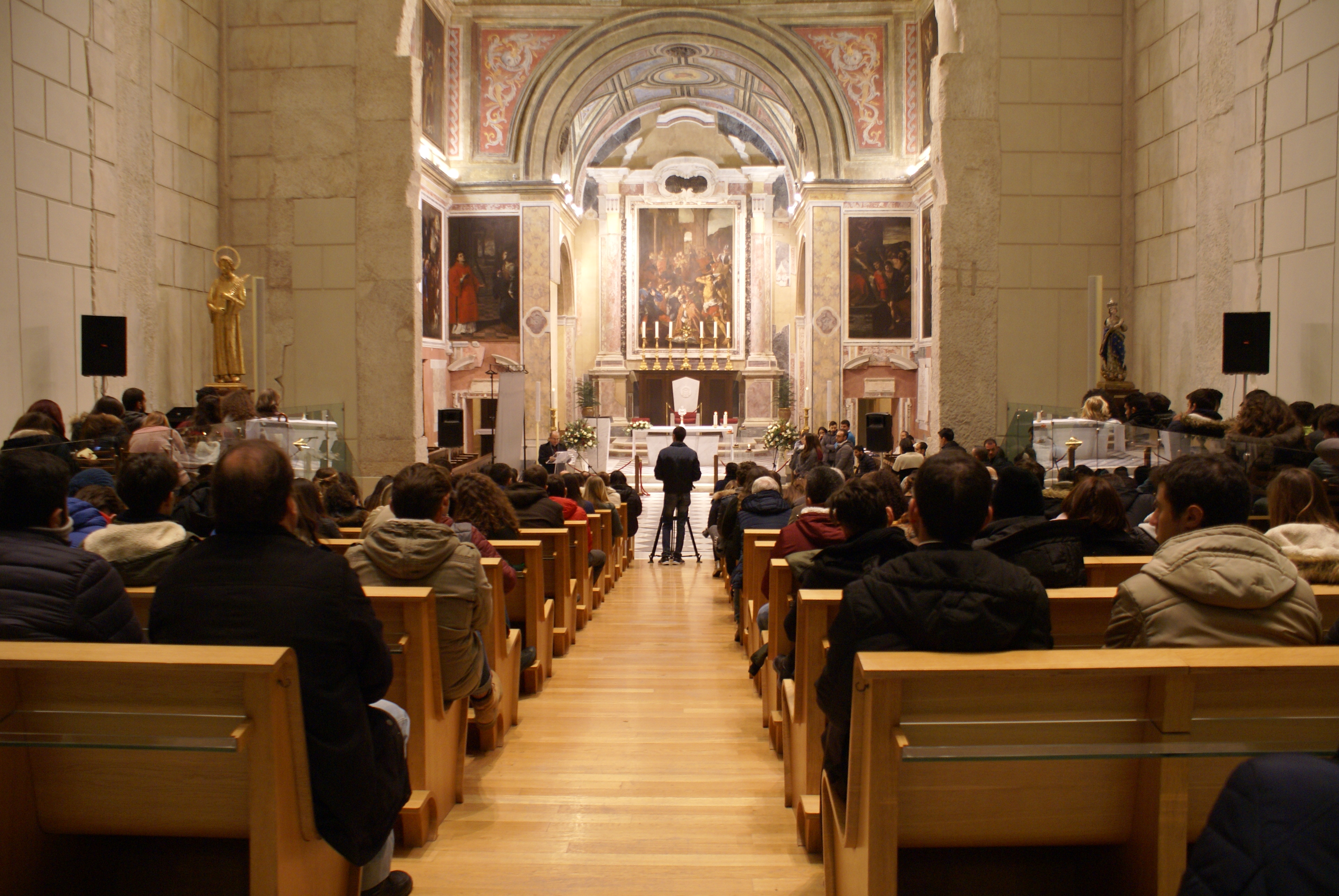 L’apertura della Pastorale Giovanile della Diocesi di Pozzuoli nel Duomo del Rione Terra