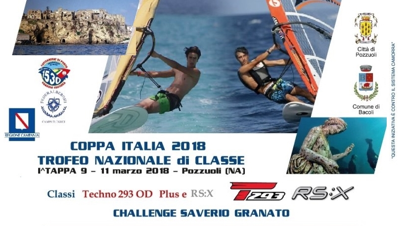 A Pozzuoli la Coppa Italia di windsurf. Lucrino accoglierà quasi 200 atleti provenienti da tutta Italia