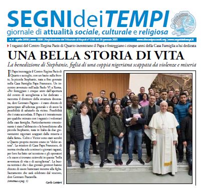 Scarica il pdf di Segni dei tempi. Sfoglia il giornale di Aprile 2018