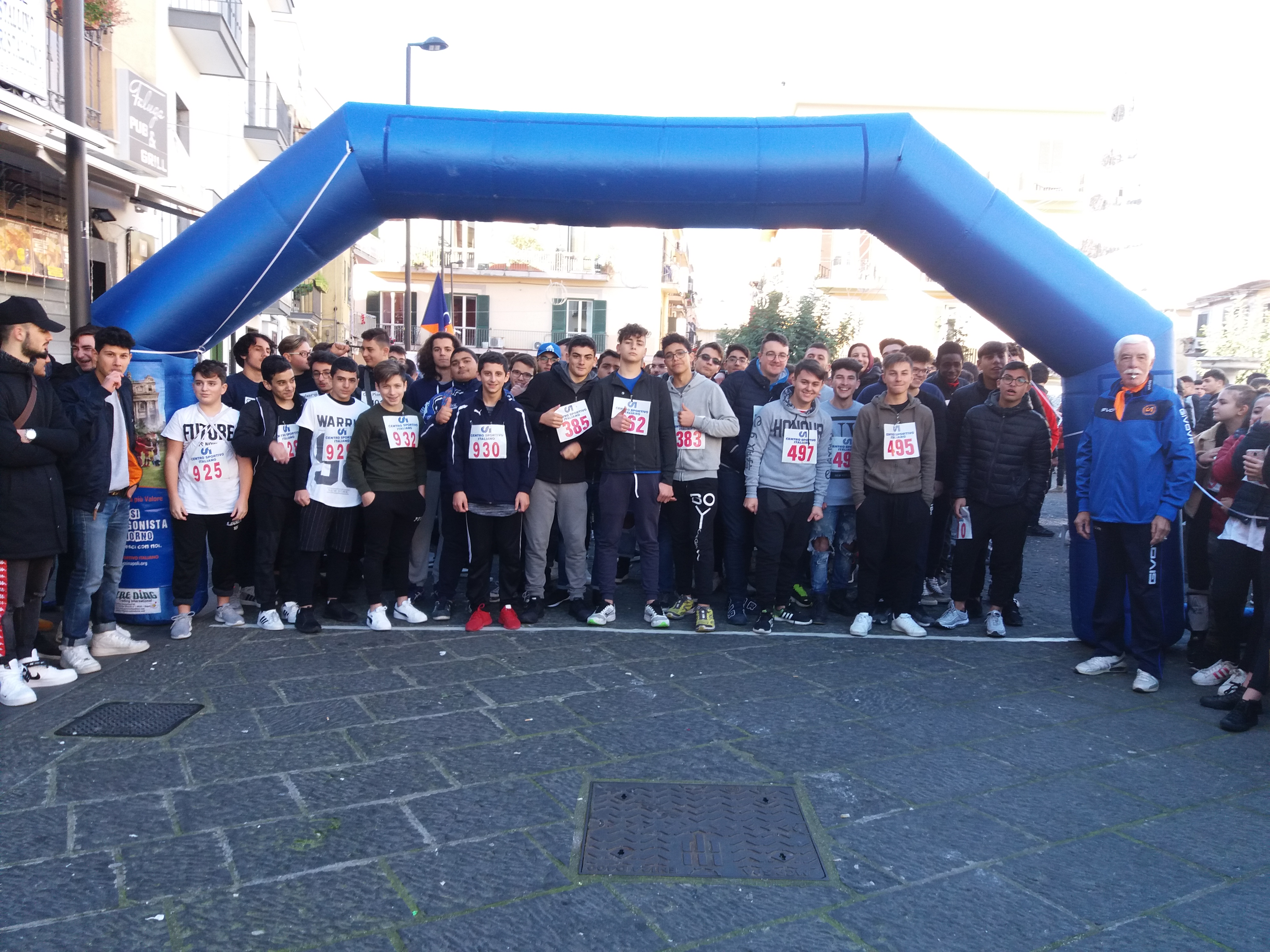 A Pozzuoli realizzata la quarta edizione della Passeggiata della solidarietà con il Tassinari e il Centro Sportivo Italiano