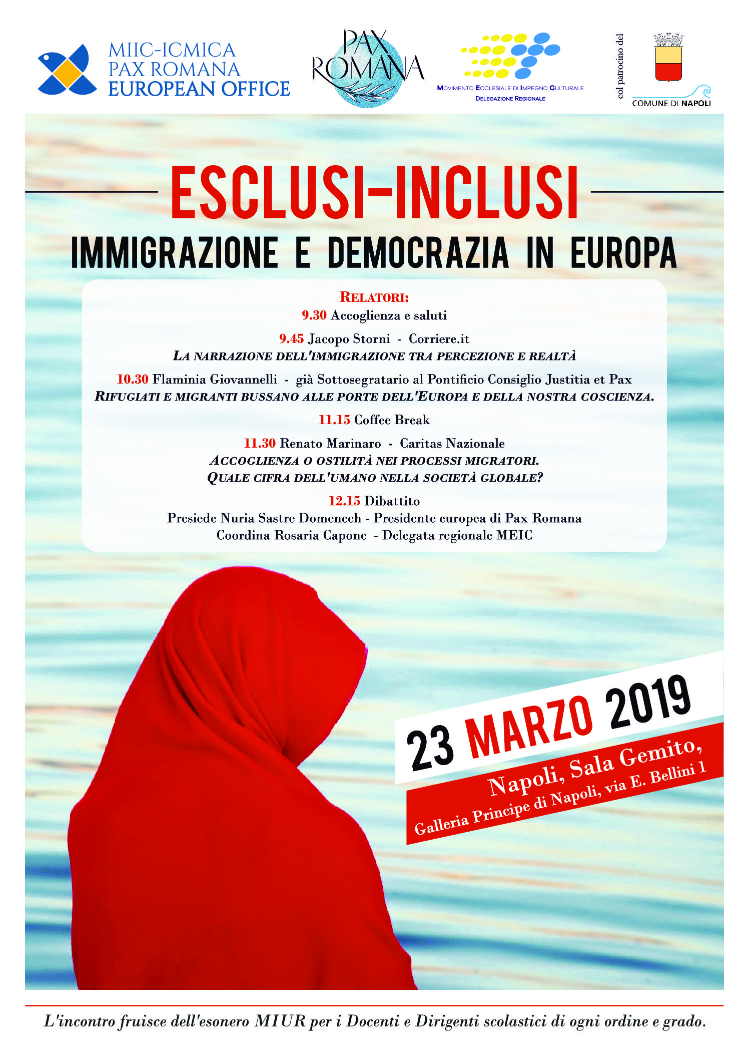 Escusi-inclusi. Immigrazione e Democrazia in Europa. Convegno del Meic a Napoli