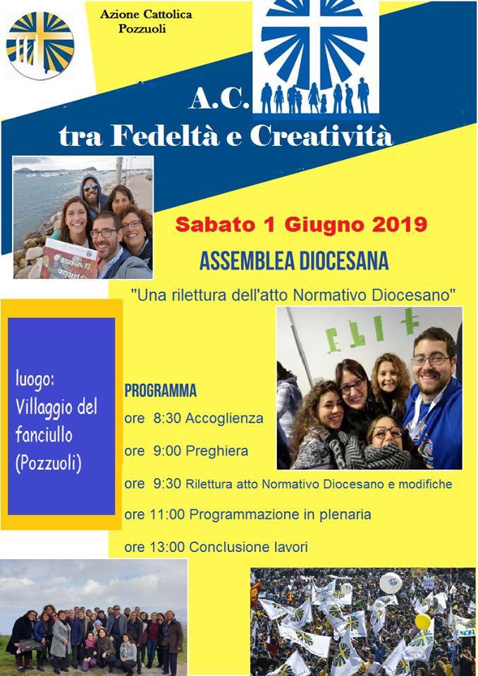 Assemblea diocesana dell’Azione Cattolica, sabato 1 giugno. Confronto e programmazione