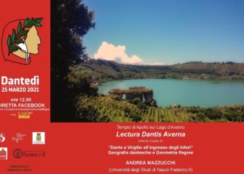 In occasione del #Dantedì 2021, parte la prima “Lectura Dantis Averna” organizzata dal Parco archeologico dei Campi Flegrei