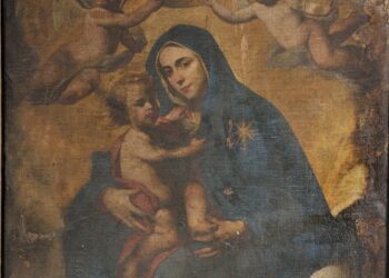 Scoperta la Madonna di Costantinopoli di Massimo Stanzione, uno dei maggiori artisti del Seicento italiano