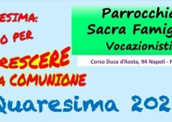 Catechesi comunitaria a Pianura tenuta dal vescovo, monsignor Carlo Villano