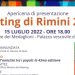 A Nola apericena di presentazione del Meeting di Rimini, dedicato al tema “Una passione per l’uomo”