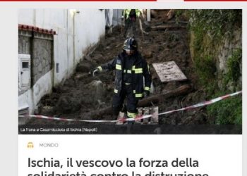 Il vescovo di Ischia ai microfoni di Radio Vaticana. La forza della solidarietà contro la distruzione della natura