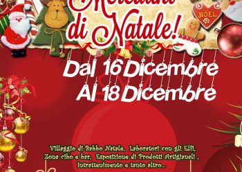 Mercatini di Natale a Monterusciello, organizzati dal gruppo “Ruah”. Da venerdì 16 a domenica 18 dicembre