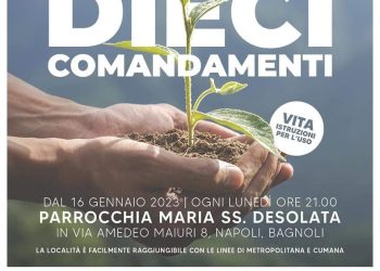 Itinerario biblico “Dieci Comandamenti. Vita istruzioni per l’uso” nella Desolata a Bagnoli