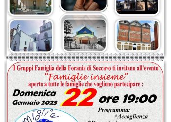 A Soccavo “Famiglie insieme” nella parrocchia Medaglia Miracolosa, domenica 22 gennaio