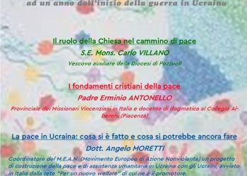 Un anno dall’inizio della guerra in Ucraina. Tavola rotonda sulla Pace a Soccavo col vescovo Villano