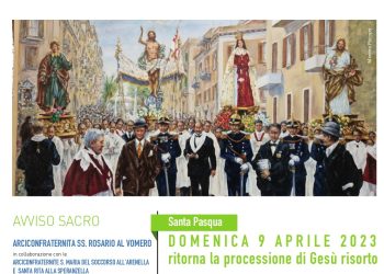 Ritorna la processione del Gesù Risorto al Vomero vecchio, realizzata da 223 anni
