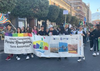 Si è svolta a Pompei la XXV Marcia della Pace per le scuole con 10000 studenti