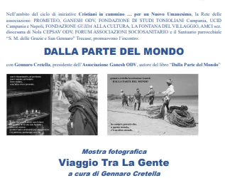 Inaugurazione della Mostra fotografica “Viaggio tra la Gente” nel santuario S. Maria delle Grazie e S. Gennaro a Trecase