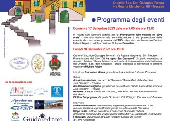 A Trecase iniziative culturali dell’associazione Prometeo, in occasione di san Gennaro