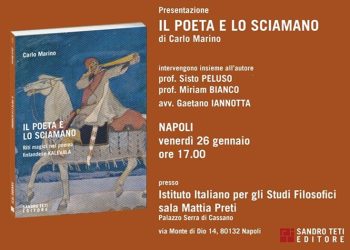 Il Poeta e lo Sciamano. Presentazione del libro di Carlo Marino nel Palazzo Serra di Cassano