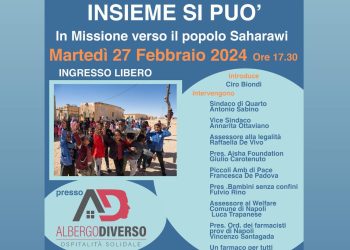 A Quarto viene presentata la prossima missione per i bambini Saharawi, martedì 27 febbraio