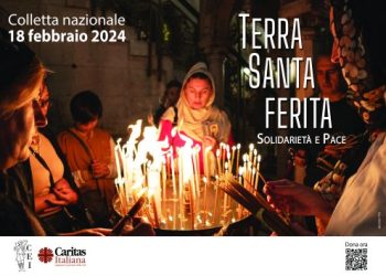 Colletta nazionale per le popolazioni colpite dal conflitto in Terra Santa, indetta dalla Cei per domenica 18 febbraio