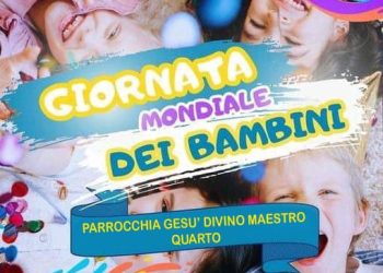 Giornata Mondiale dei bambini. A Roma con papa Francesco. In contemporanea incontro a Quarto