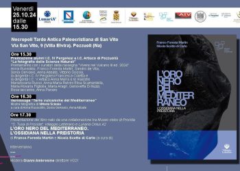 Necropoli di San Vito. Presentazione del volume “L’oro nero del Mediterraneo”, vernissage di Sciosia e premiazione studenti