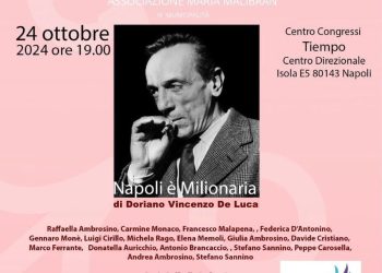 Fenice Festival. “Napoli è Milionaria” di Doriano Vincenzo De Luca al Centro Congressi Tiempo