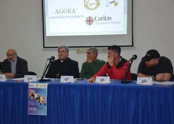 Avviato il Progetto Agorà. A Pozzuoli il vescovo con Egidio Cerrone Puok, Errico Porzio e Patrizio Oliva