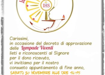 Approvato lo Statuto delle “Lampade Viventi”. A Fuorigrotta appuntamento di fine anno