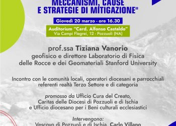 Bradisismo. Incontro con Tiziana Vanorio, docente di Geofisica Applicata Stanford University. Per partecipare è necessario accreditarsi