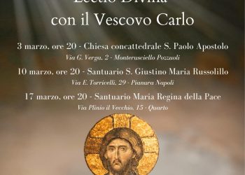 Giubileo. A Pianura Lectio Divina “Da Lui la mia speranza” curata dal vescovo Carlo Villano