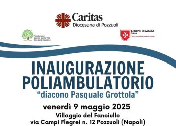 Inaugurazione del “Poliambulatorio Diacono Pasquale Grottola” della Caritas Diocesana di Pozzuoli