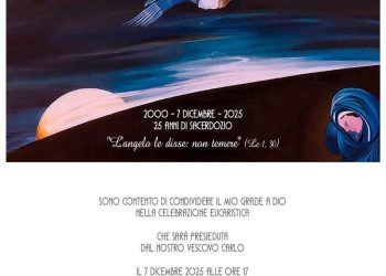 Venticinque anni di sacerdozio per don Genny Guardascione a Quarto