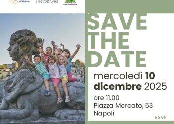 Inaugurazione Centro educativo Le Muse in piazza Mercato a Napoli